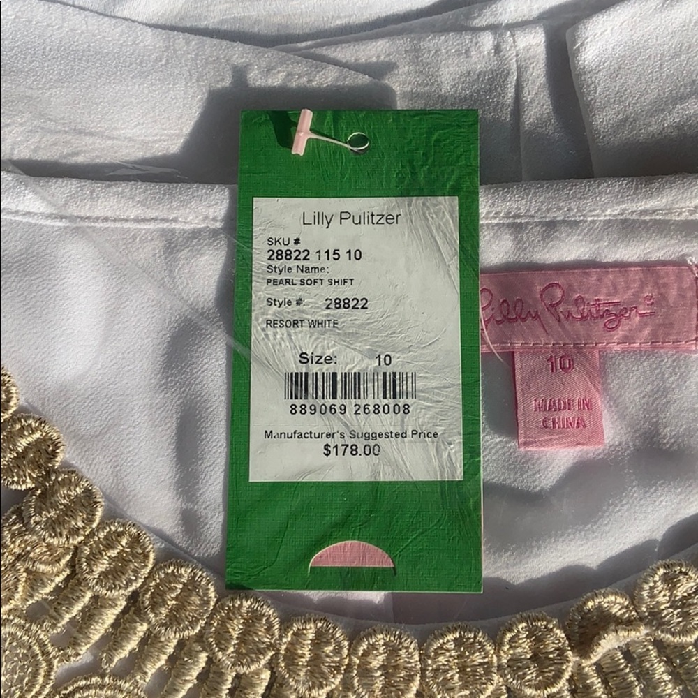 SOLD 🐳 Lilly Pulitzer Pearl Soft Shift - Picture 4 of 5